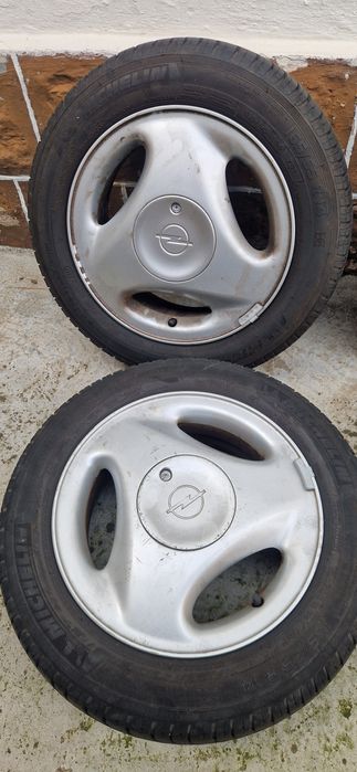 Оригинални алуминиеви джанти OPEL 14" с гуми