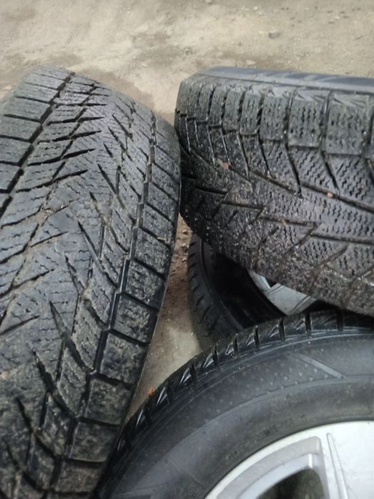 Титановые диски на зимней резине
