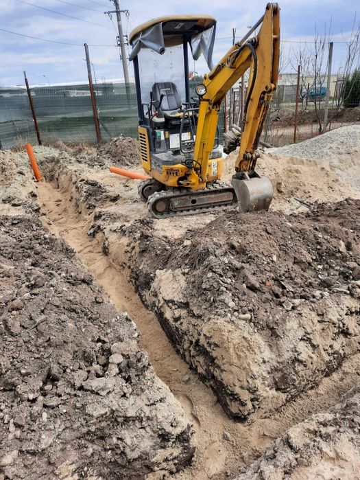 Miniexcavator, utilaj sapat, bobcat