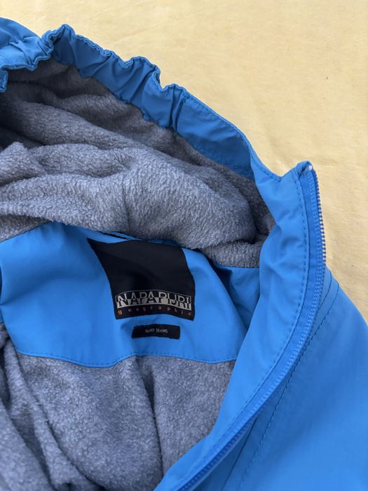 Яке Napapijri светло синьо