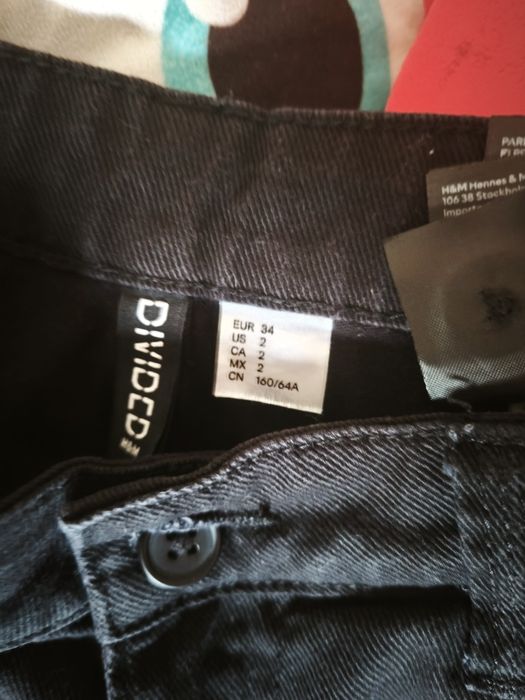 Reserved jeans cargo 34 + cadou pantaloni cargo H&M