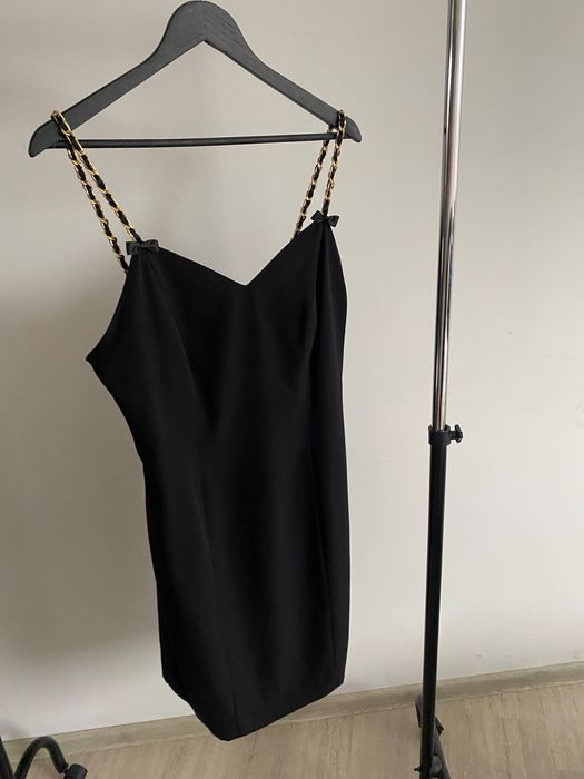 Дамска черна рокля