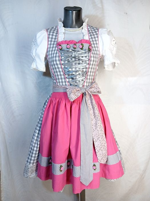 Dirndl Nr 36 rochie bavareză Oktoberfest tiroleza sarafan austriac