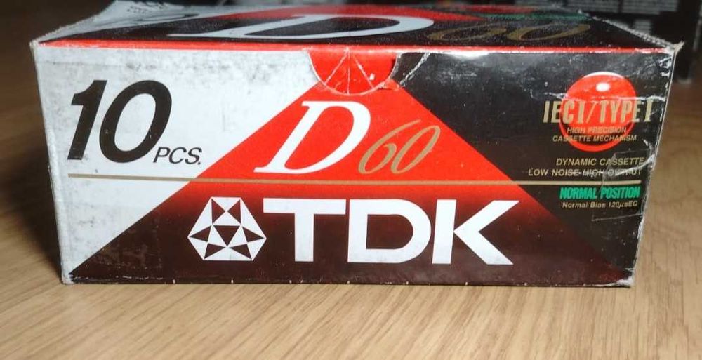 Касетки TDK D60.