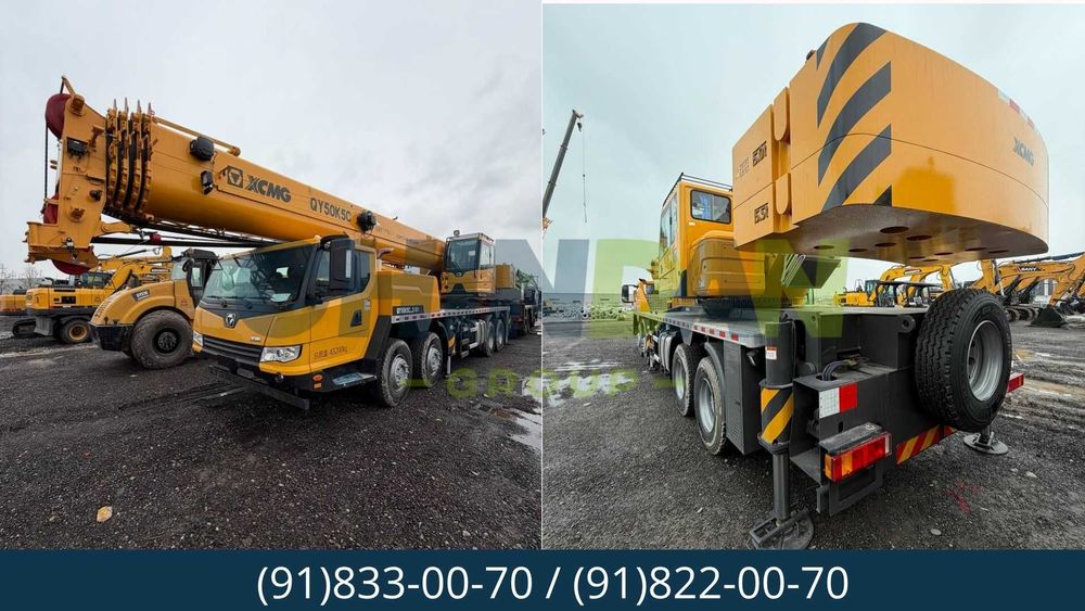 Автокран XCMG QYK5C-3 50 тонналик энг фулл модел янги