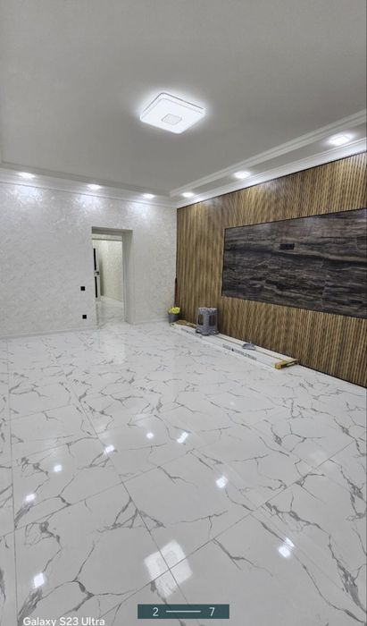 2 xonali tayyor kvartira polupadval /Yangi