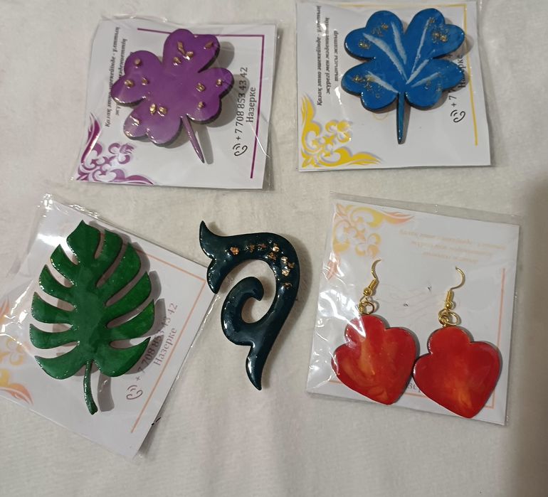 Продам этно брошь