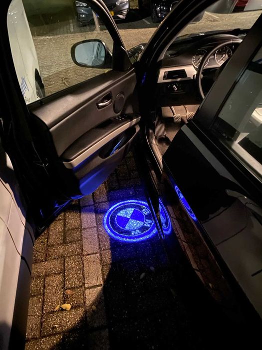 Set 2 Holograme Usi Lumini Portiere LED Logo BMW E90 E60 F01 F10 E92 9