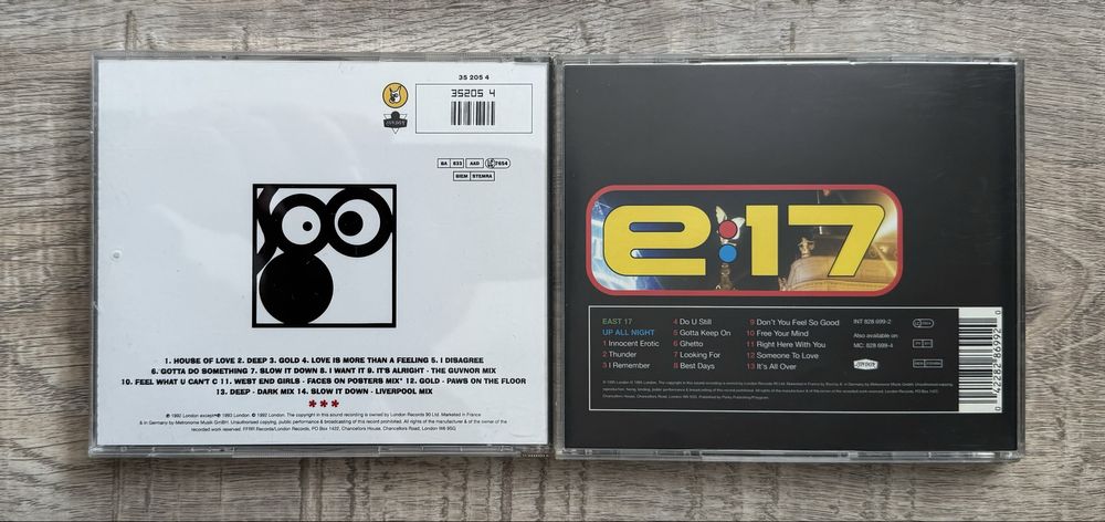 Cd-uri originale muzica eurodance 90’s - East 17
