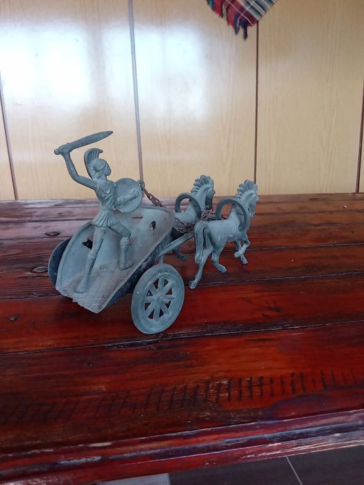 Медна гръцка колесница от Акропула 1936г.