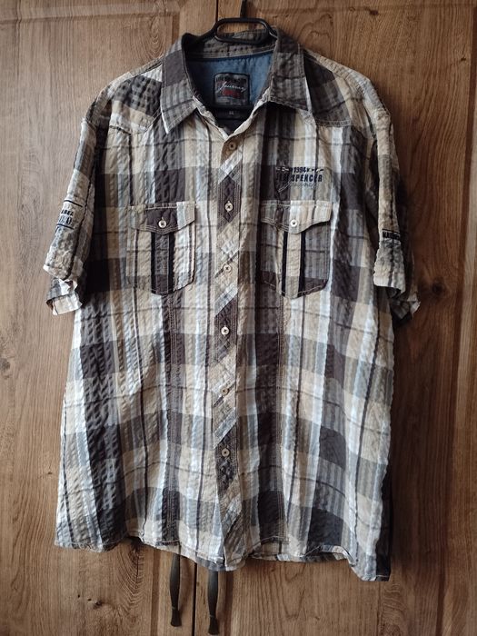 Cămașă 100% bumbac Jim Spencer 45/46 XXL