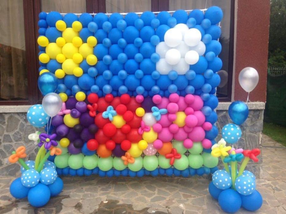 Panou Foto baloane,Baby Gender Reveal