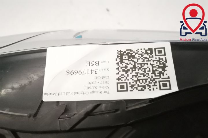 Ляв фар Оригинален Пълен Led Авариран Волво / Volvo XC60 2 [ , , , ] Л