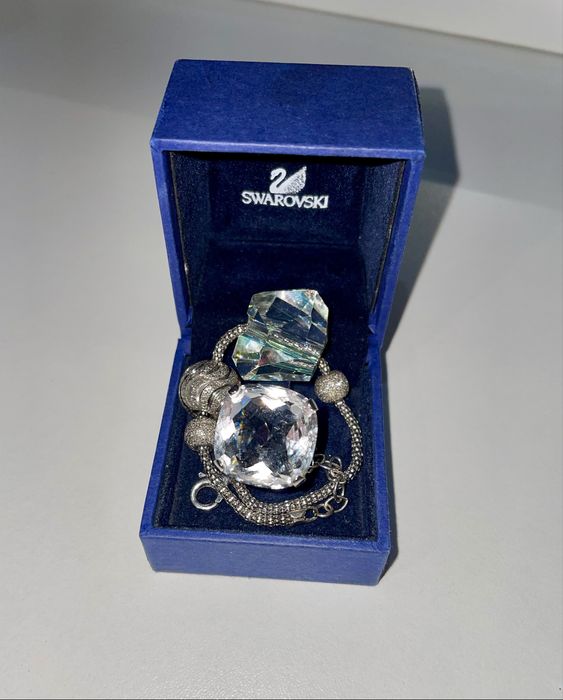 Swarovski — браслет + кольцо