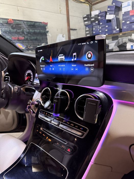 Navigatie Android Mercedes C-Class W205 Carplay Android Auto