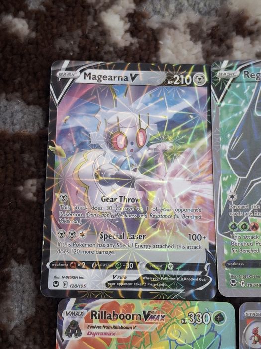 Lot 8 cărți Pokémon