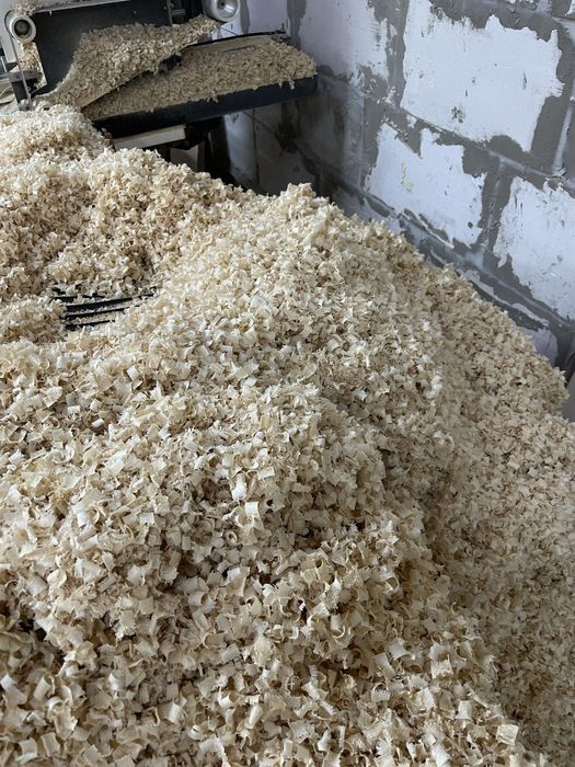 Опилки в мешках береза