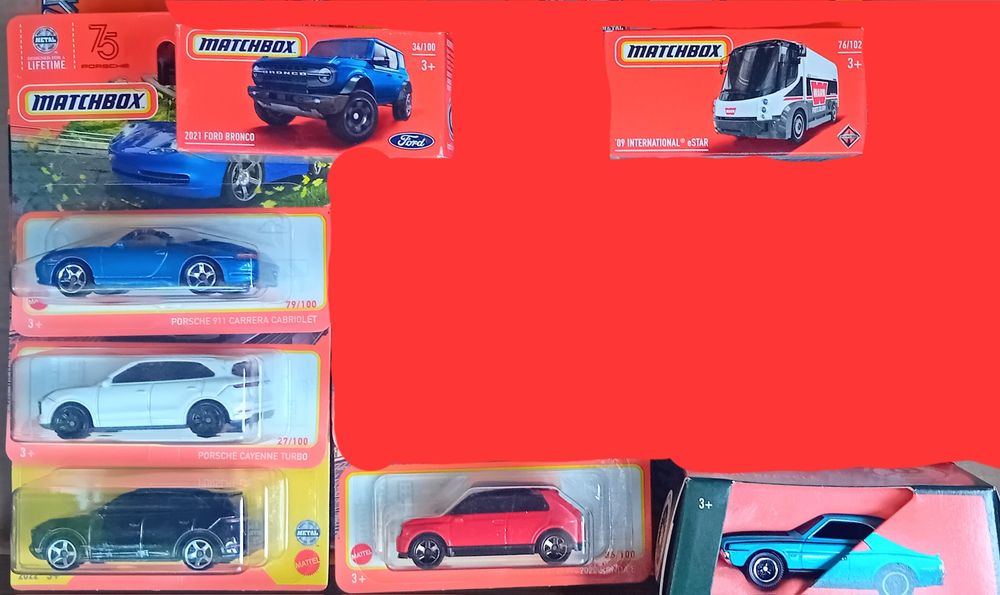 Метални нови колички Мачбокс/Matchbox 1:64