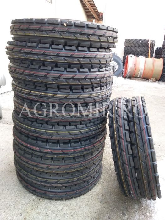 Cauciucuri noi 6.50-20 cu 10PR pentru tractoare U650 fata Breckner