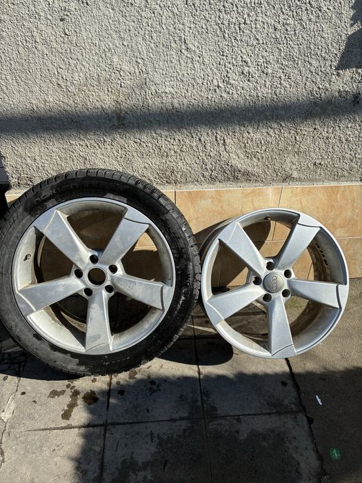 Продавам 4 бр. алуминиеви джанти  с гуми 18 – 5x112