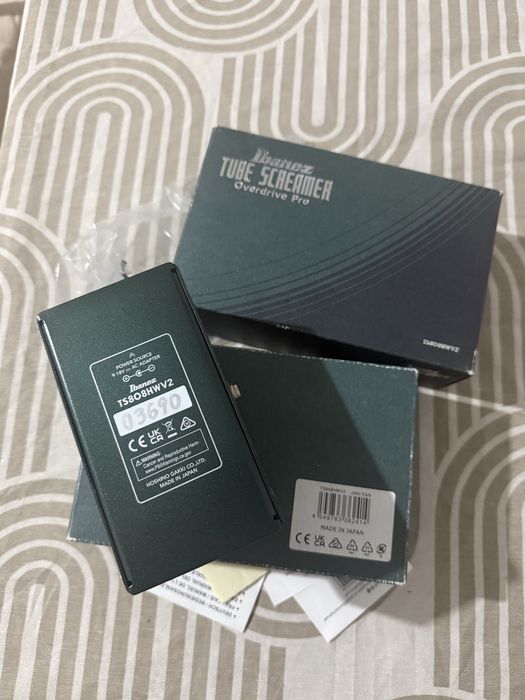 Ibanez TS808 Handwired V2 NOU ORIGINAL - Pedala Overdrive ^ efect chitara