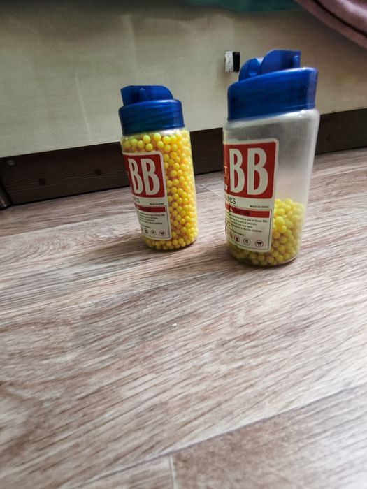 Игрушечные пульки из пластика 6 мм