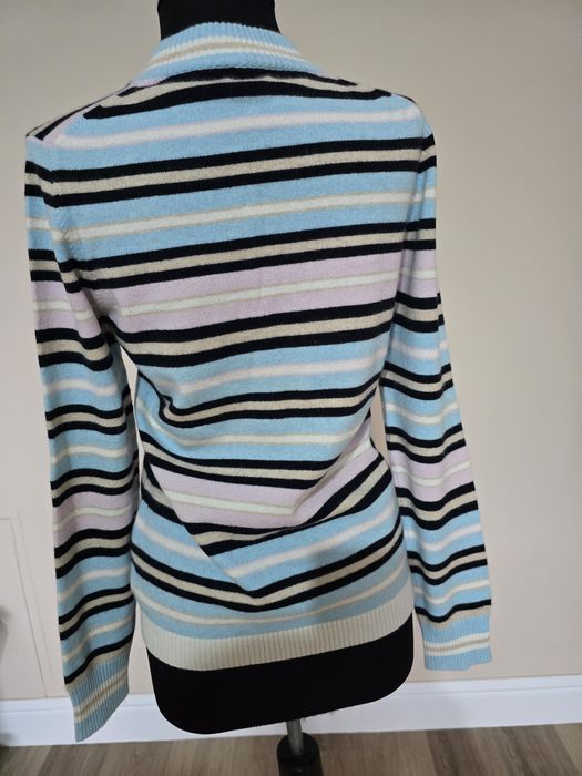 Pulover in anchior din casmir marime M