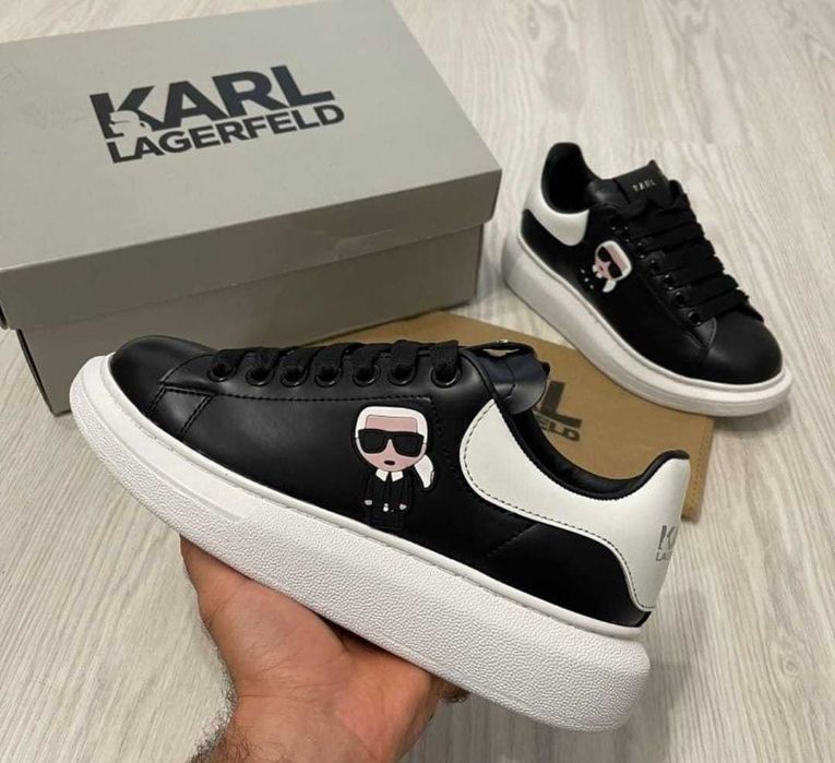 Adidasi KARL Black and White - 36-45- NOU
