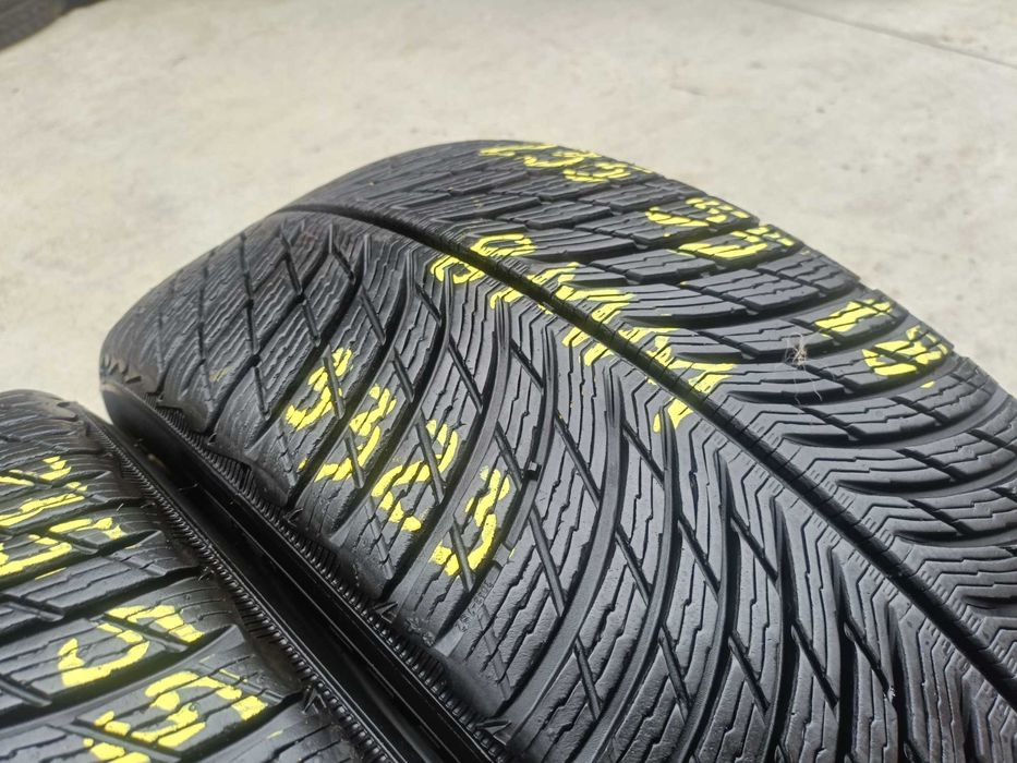 Set 4 anvelope iarna 235 55 18 michelin pilot alpin 5 suv 8 mm 2023