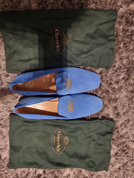 Loafers piele întoarsă Church’s 39.5