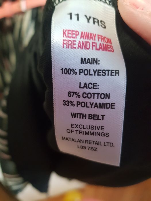 Официални рокли за момиче Matalan и M&S, 10-11 години