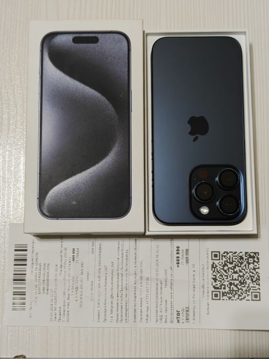 iPhone 15 Pro 256 gb ёмкость 90 ЕАС