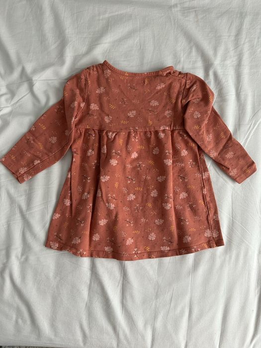 Lot 2 bluze sport + rochie + reiati dublati fetite marimea 98 cm