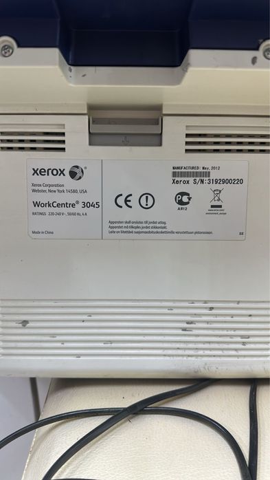 Лазерный принтер 3-в-1 Xerox WorkCentre 3045