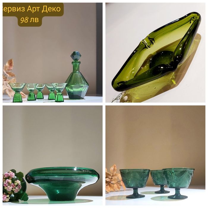 Ваза  преспапие фигура пепелник  фруктиера ръчна изработка