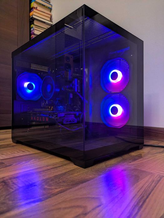 Calculator gaming Ryzen 5, SSD, Placa video Radeon RX, Windows 11