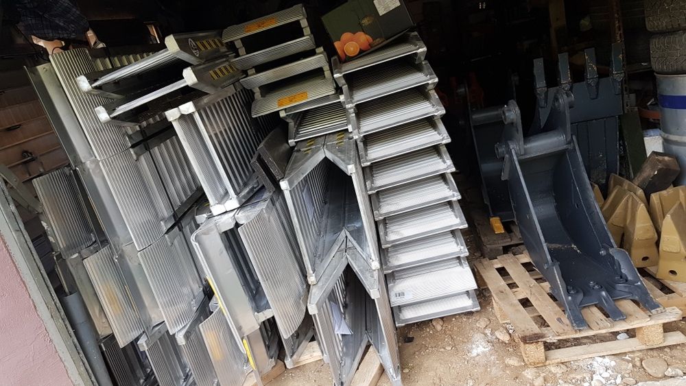 Rampe 3,5m din aluminiu cale klac