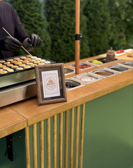 Bar de Mini-Pancakes | Clătite Olandeze | Înghețată | Vată de Zahăr | Popcorn | Limonadă pentru Evenimente