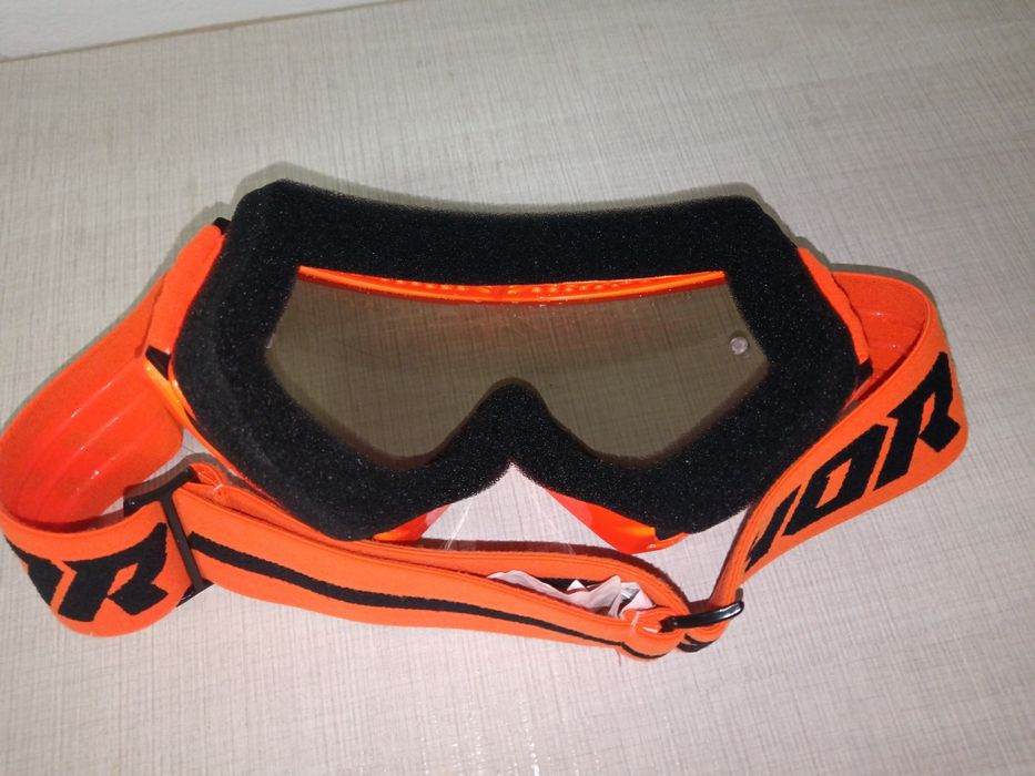 Ochelari Motocross / Enduro / ATV - Portocaliu Neon
