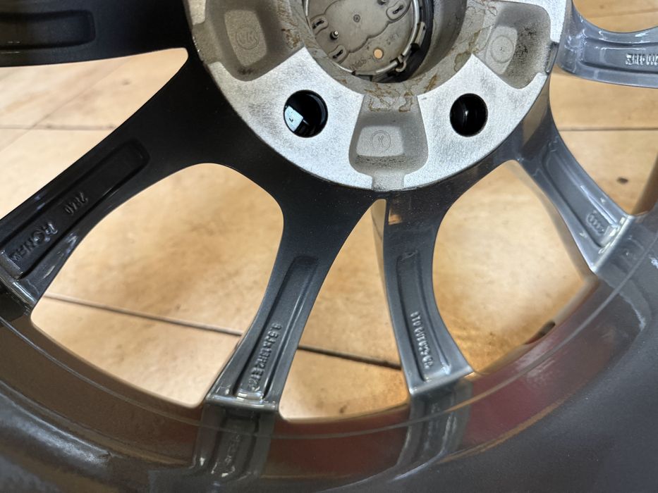 Jante originale audi - a4/a5/a6/a7/a8 --- 5x112 r18 - et 29 noi impecabile - gun metal - 2500 lei set
