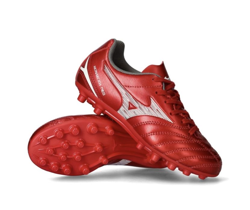 Ghete fotbal Mizuno Kids Monarcida Neo III Select AG Mărime 32,5