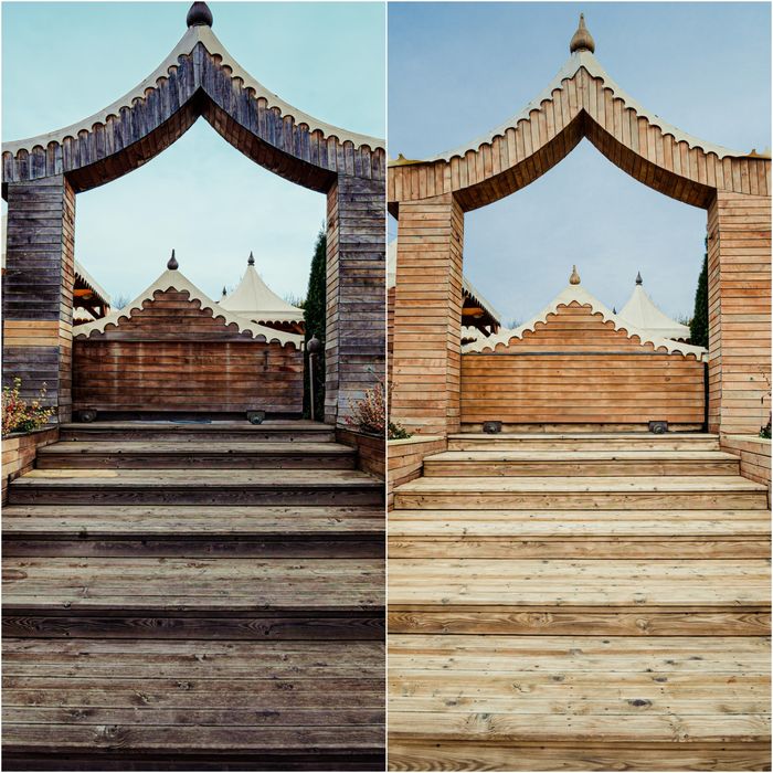 Sablare, tratare și vopsire profesională lemn, piatră, cărămidă