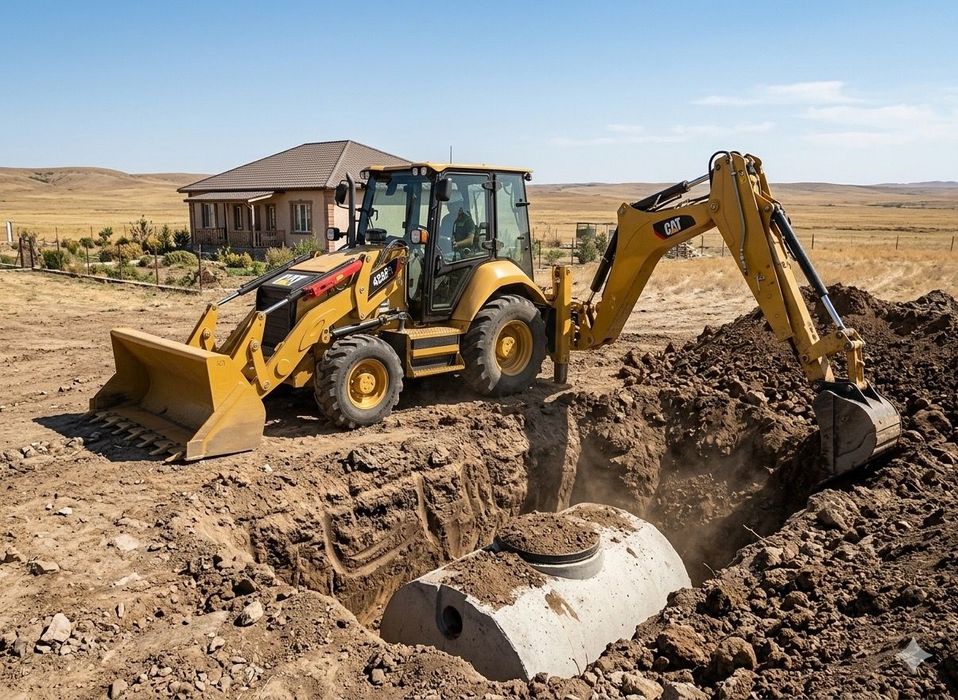 Услуги Экскаватора-Погрузчика 3в1