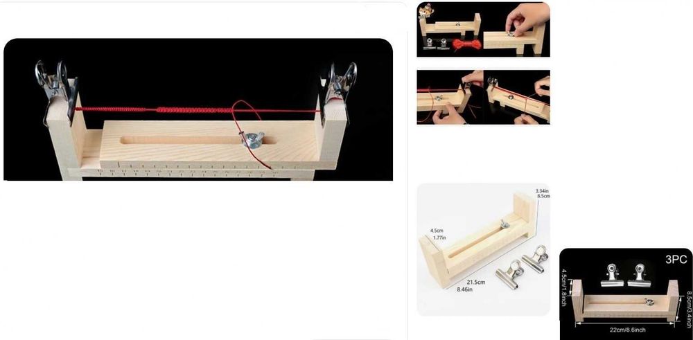 Станче за макраме, Macrame Holder, macrame board, macrame tool