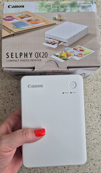 Imprimanta portabila Canon Selphy Square QX20 wi-fi alb