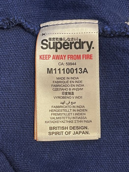 Tricou barbati casual Superdry marimea XL slim fit