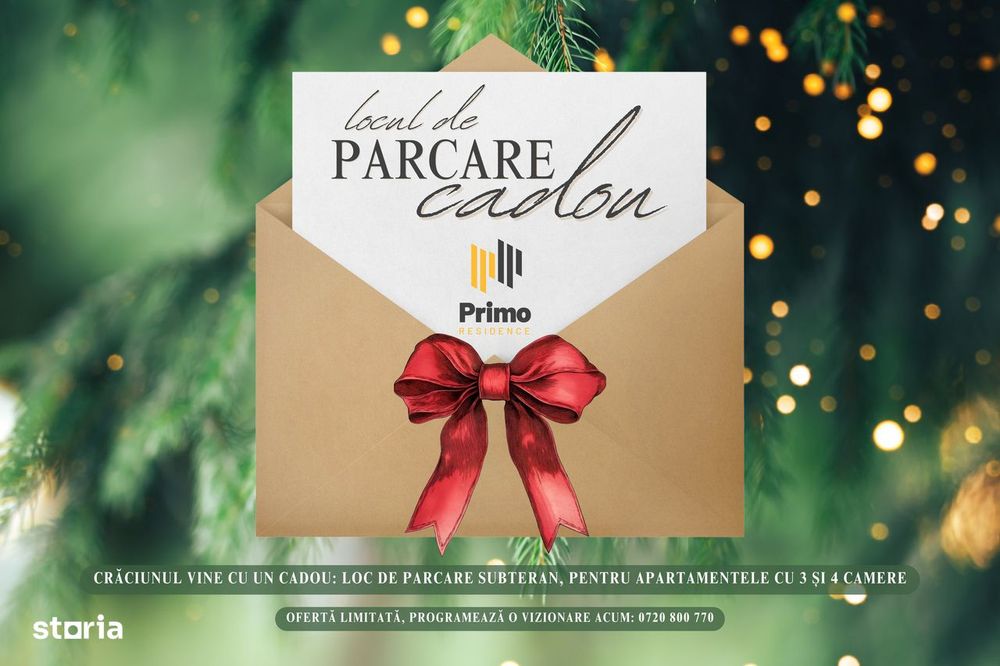 #Apartament 4 camere la cheie » loc de parcare cadou | Primo Residence