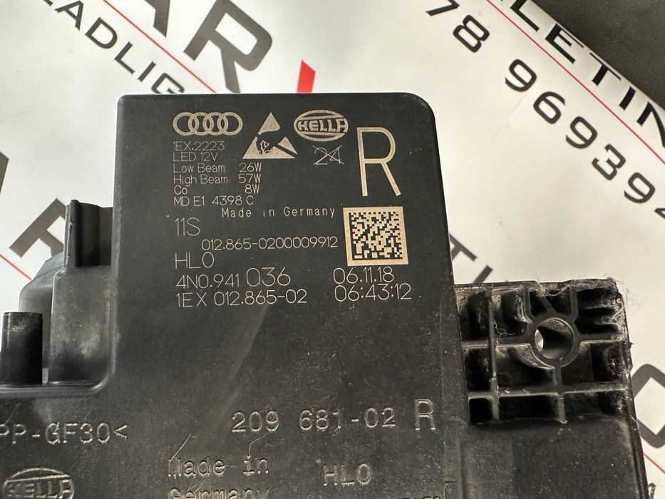 фар фарове диоден far farove LED за Ауди А8 Д5 Audi A8 D5