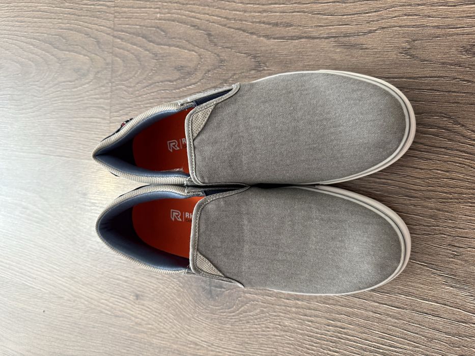 Обувь макасы 39 размер серого цвета