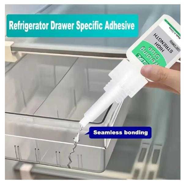 Лепило Хладилник Фризер Уплътнение Антифриз Пластмаса Гума Студ -80°C